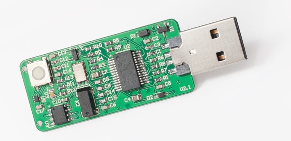 USB-Temperature-Logger---Component-side